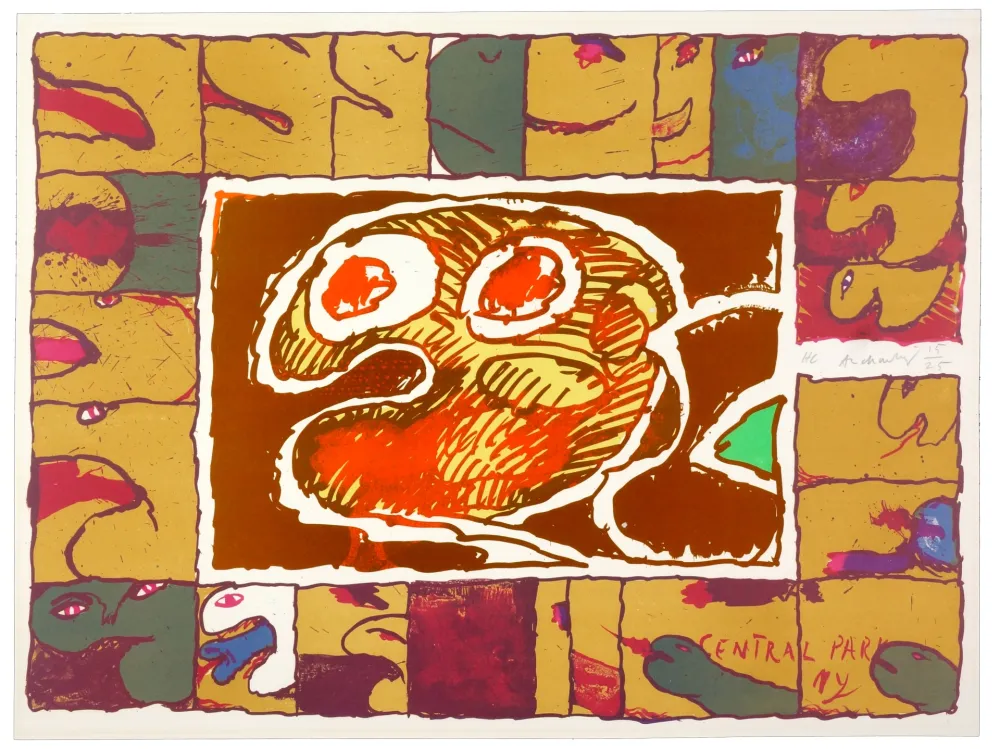 Lithografie Alechinsky - Central Park