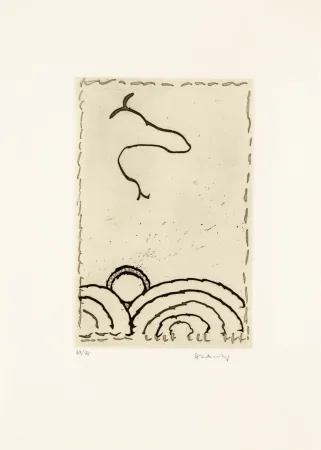 Ets En Aquatint Alechinsky - Cerclitude 02