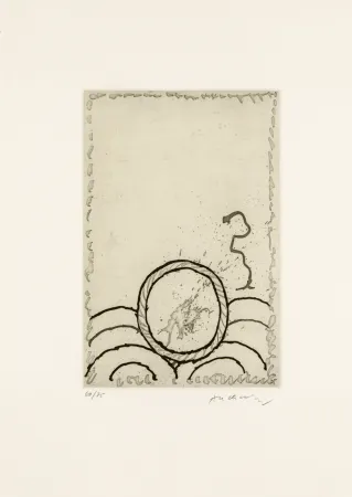 Ets En Aquatint Alechinsky - Cerclitude 04