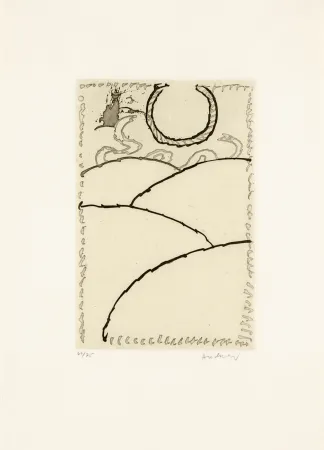 Ets En Aquatint Alechinsky - Cerclitude 07