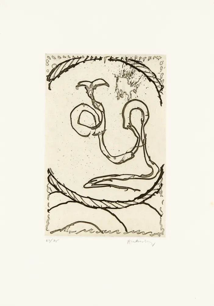 Ets En Aquatint Alechinsky - Cerclitude 09