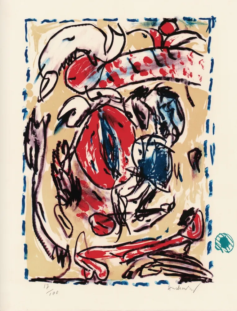 Lithografie Alechinsky - Cerclitude