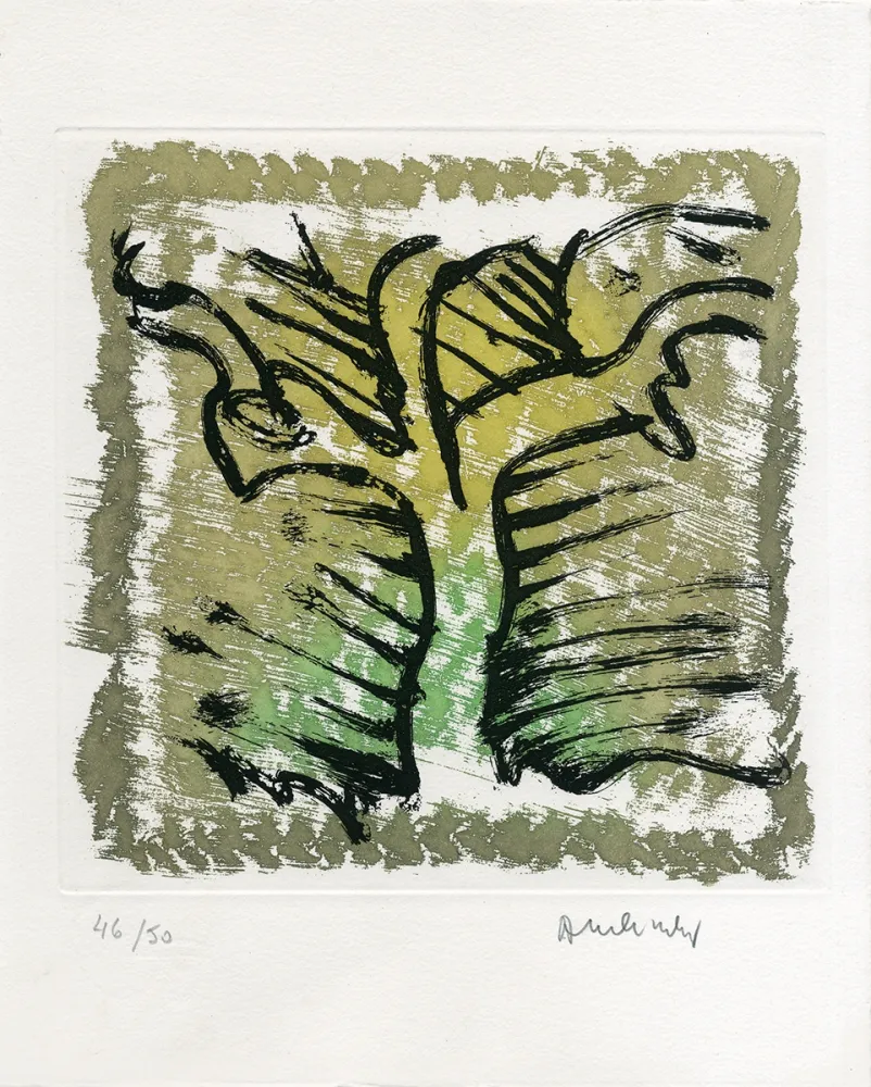 Ets En Aquatint Alechinsky - Choses rapportées du Japon