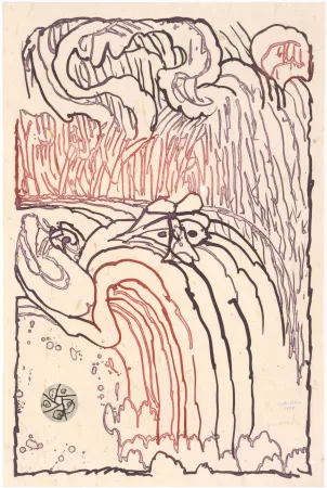 Ets Alechinsky - Chute Libre