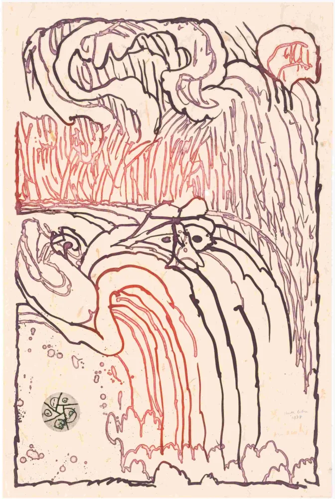 Ets Alechinsky - Chute Libre