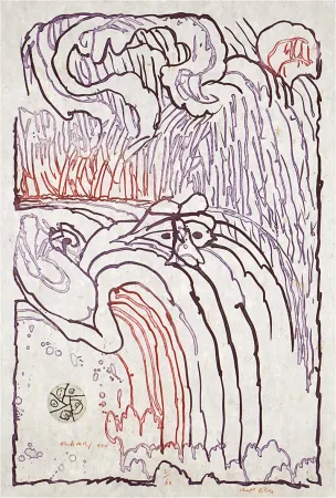 Ets Alechinsky - Chute libre