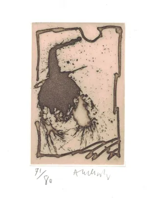 Ets Alechinsky - '' Cobra ''