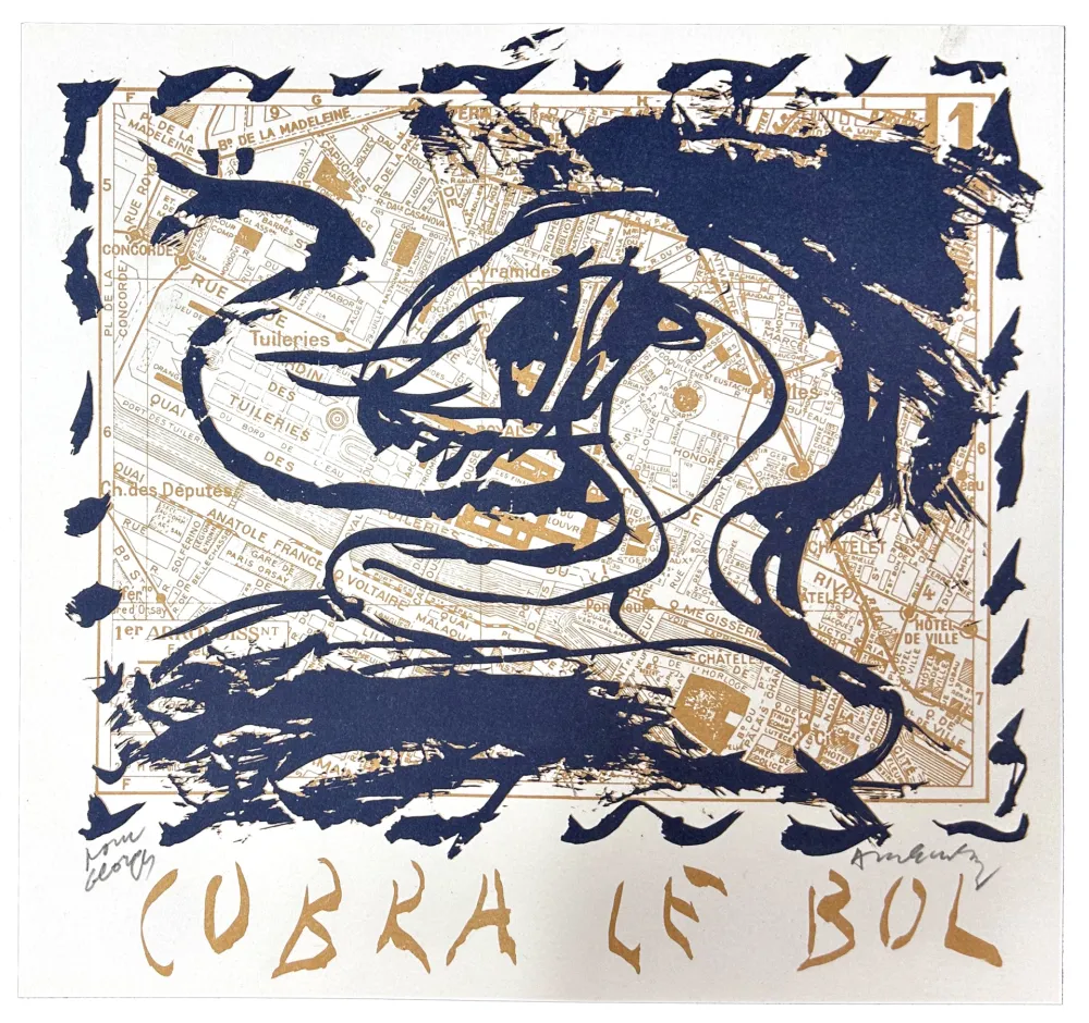 Lithografie Alechinsky - Cobra le bol