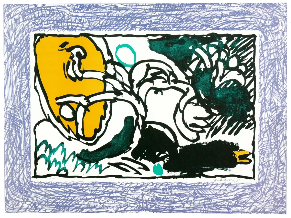 Lithografie Alechinsky - Comme un gant