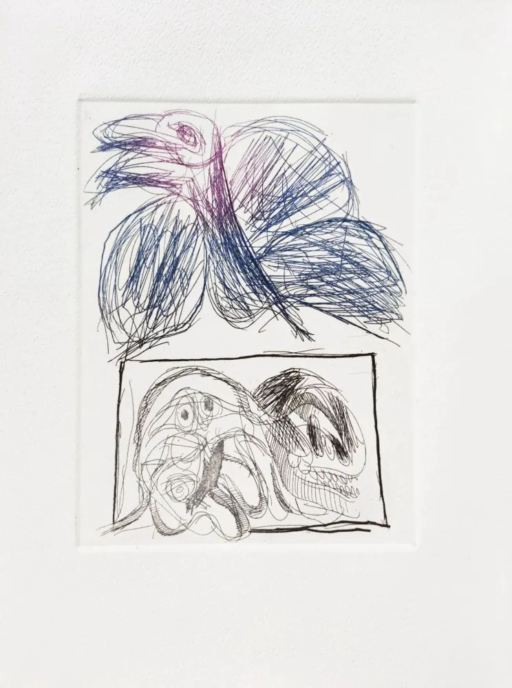 Ets En Aquatint Alechinsky - Commentaire de Personnage