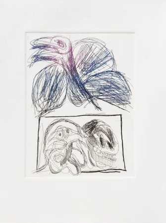 Ets En Aquatint Alechinsky - Commentaire de Personnage