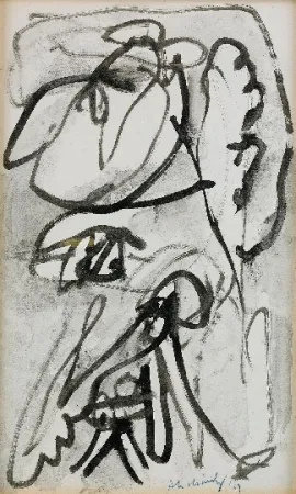 Geen Techniek Alechinsky - Composition