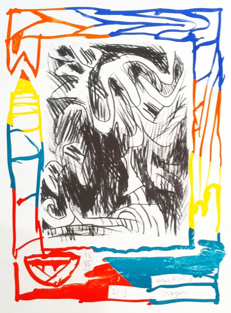 Lithografie Alechinsky - Crayon 