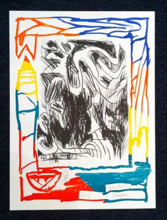 Lithografie Alechinsky - Crayon 