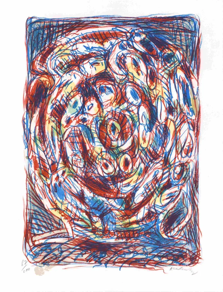 Lithografie Alechinsky - Crayonnement 