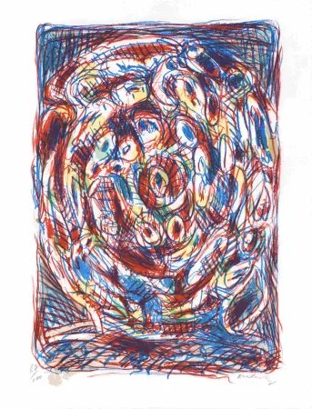 Lithografie Alechinsky - Crayonnement 