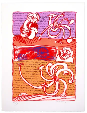 Lithografie Alechinsky - Cursive