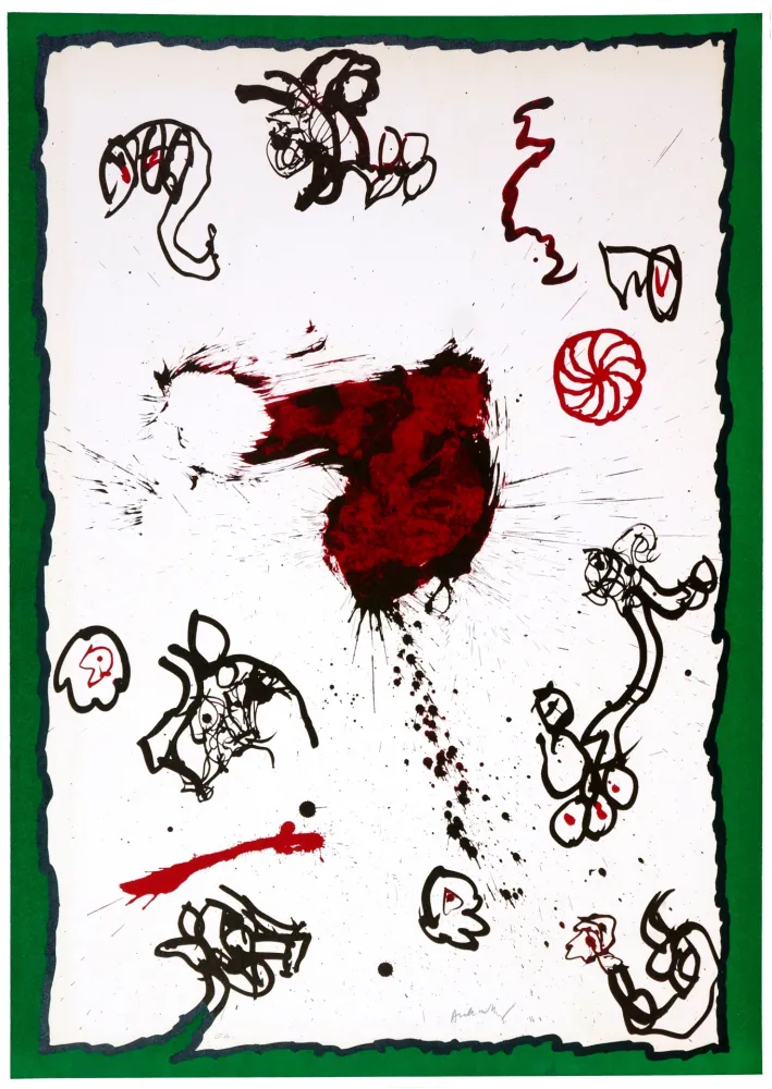 Lithografie Alechinsky - Deuxième