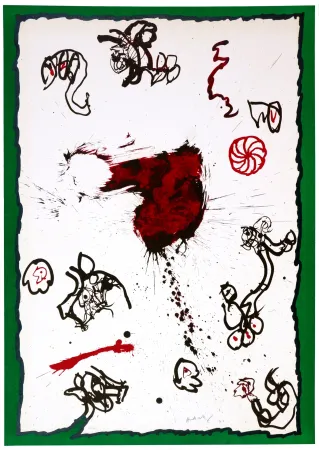 Lithografie Alechinsky - Deuxième