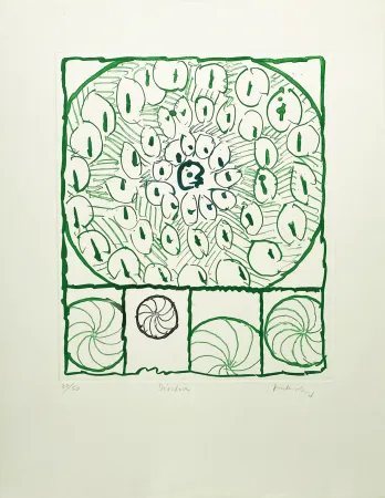 Gravure Alechinsky - Dévidoirs