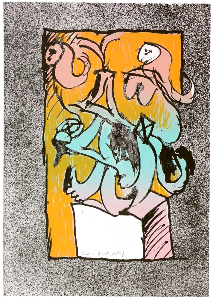 Lithografie Alechinsky - Digitale