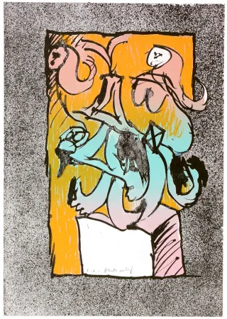 Lithografie Alechinsky - Digitale