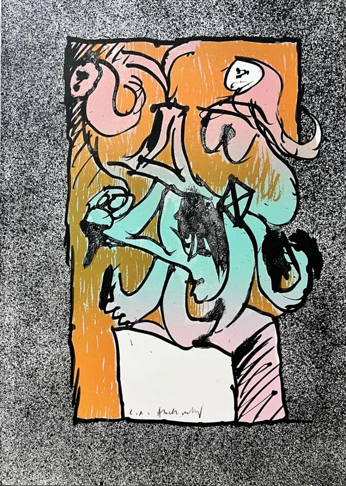 Lithografie Alechinsky - Digitale