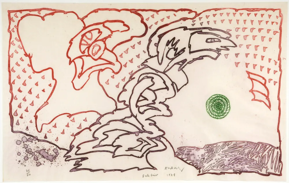 Ets En Aquatint Alechinsky - Dulle Griet