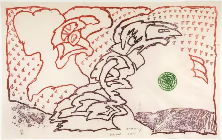 Gravure Alechinsky - Dulle Griet