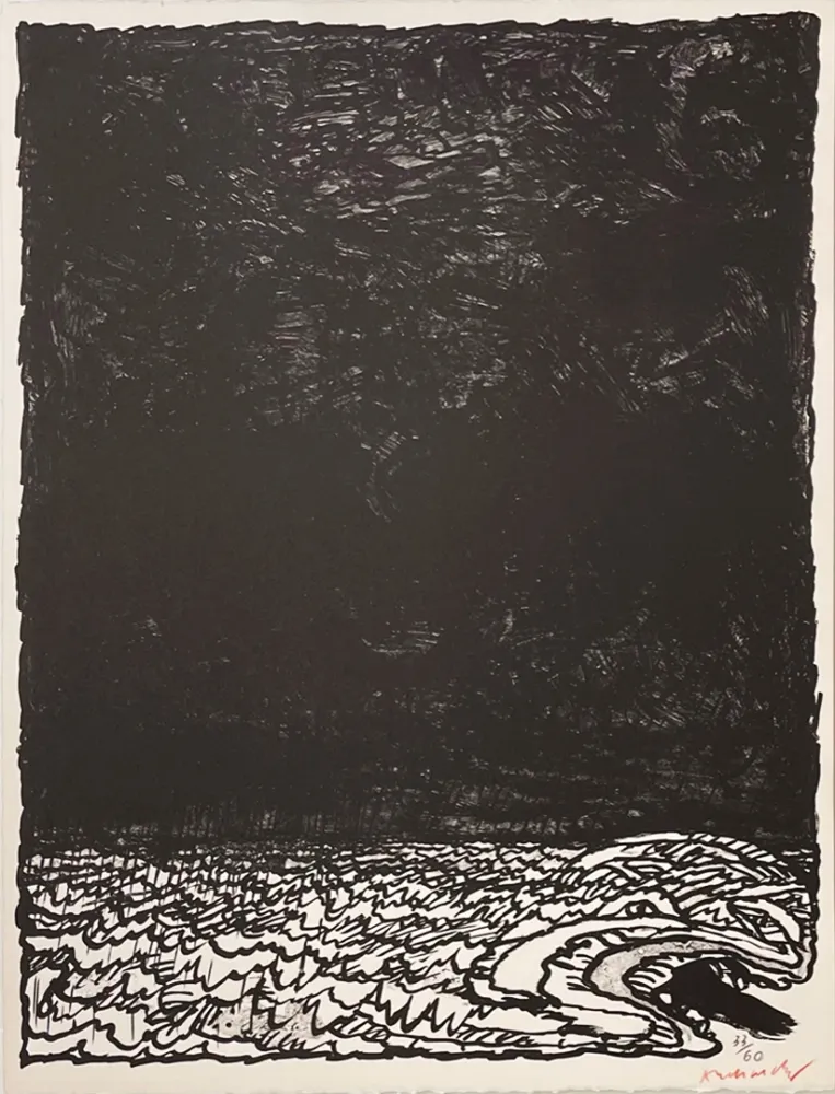 Lithografie Alechinsky - Eau dormante