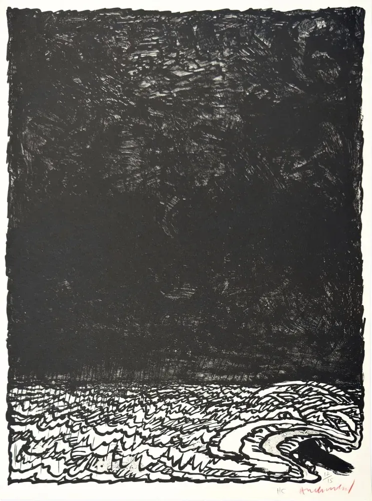Lithografie Alechinsky - Eau dormante