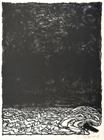 Lithografie Alechinsky - Eau dormante