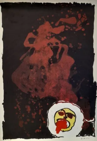 Lithografie Alechinsky - Edgar 