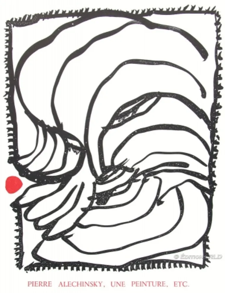 Geïllustreerd Boek Alechinsky - En Puisaye N°3