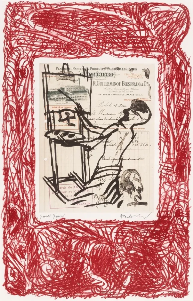 Lithografie Alechinsky - En votre aimable dérèglement