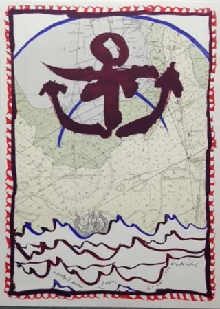 Lithografie Alechinsky - Encrage d'ancre