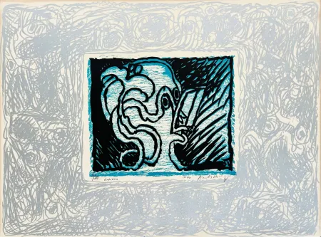 Linosnede Alechinsky - Espionne