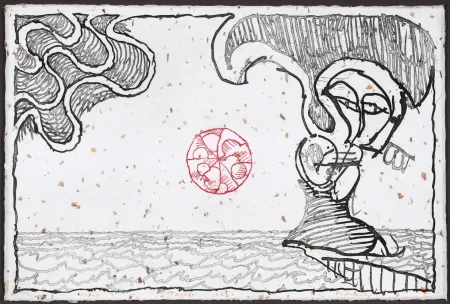 Ets En Aquatint Alechinsky - Estacade