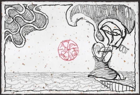 Ets En Aquatint Alechinsky - Estacade