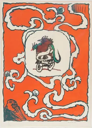 Lithografie Alechinsky - Estampe de l'affiche