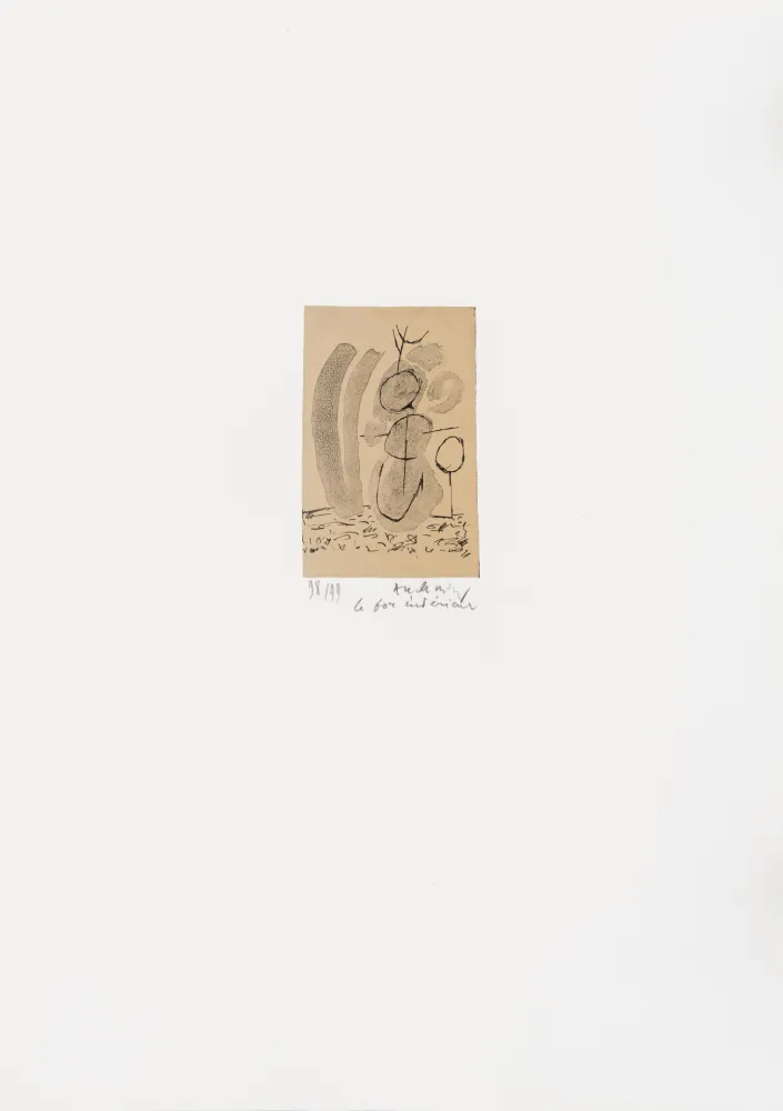 Lithografie Alechinsky - Expériences sans l'expérience 05