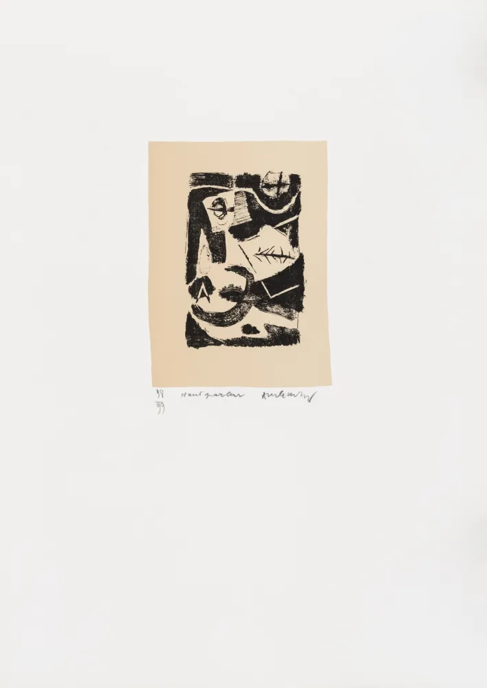 Lithografie Alechinsky - Expériences sans l'expérience 06