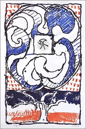 Lithografie Alechinsky - Fenêtre