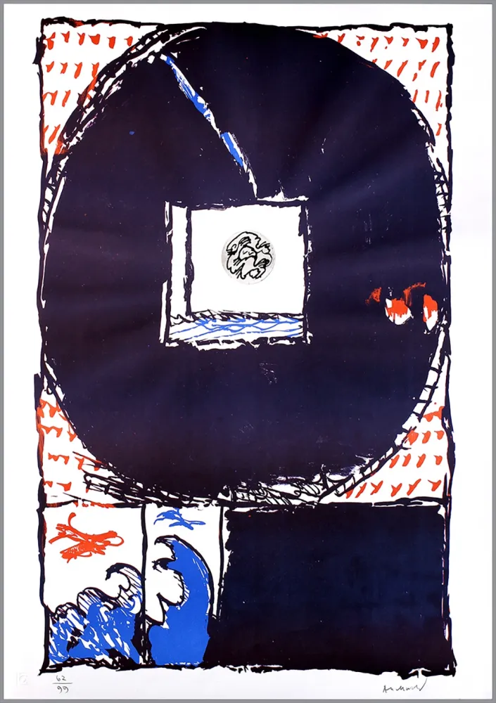 Lithografie Alechinsky - Fenêtre