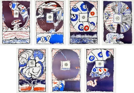 Geïllustreerd Boek Alechinsky - Fenêtres