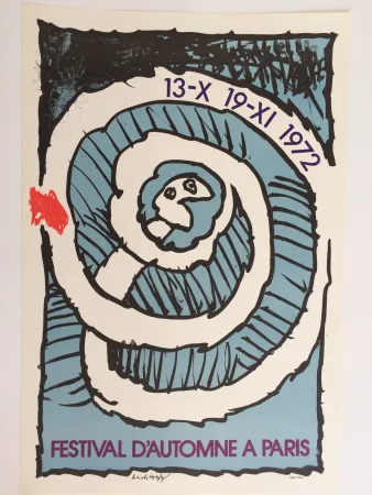 Poster Alechinsky - Festival d'Automne