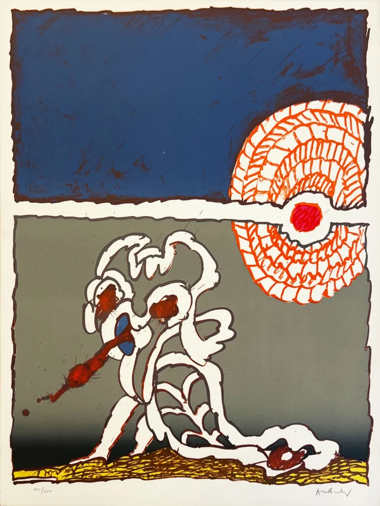 Lithografie Alechinsky - Gnome et Gnose