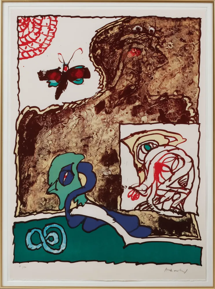 Lithografie Alechinsky - Gnomes et Gnose