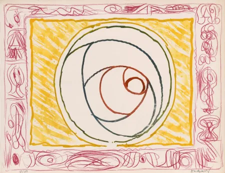 Ets Alechinsky - Graffiti Sélénite