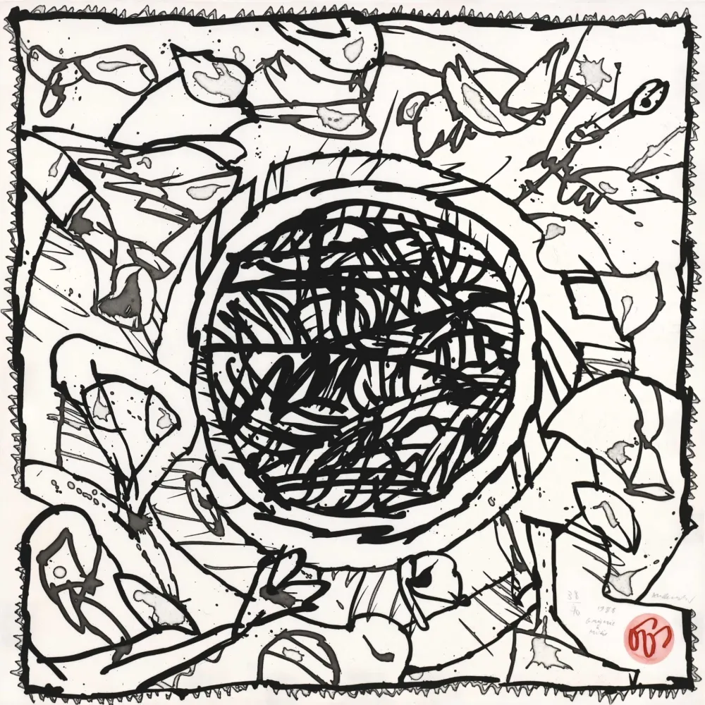 Ets En Aquatint Alechinsky - Griserie à midi